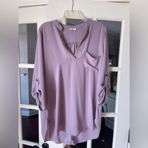 Women's LUSH Lavender Blouse XL